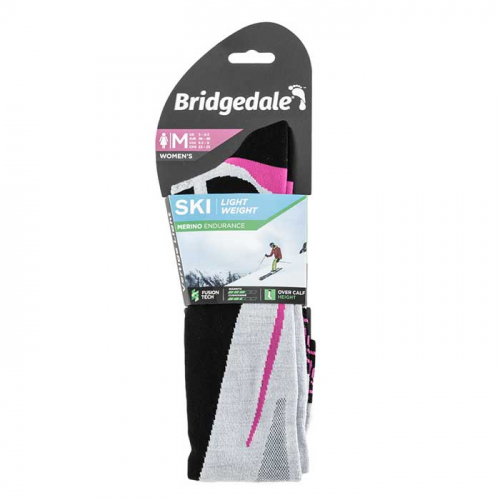 damskie skarpety  narciarskie z wełną merino Bridgedale
