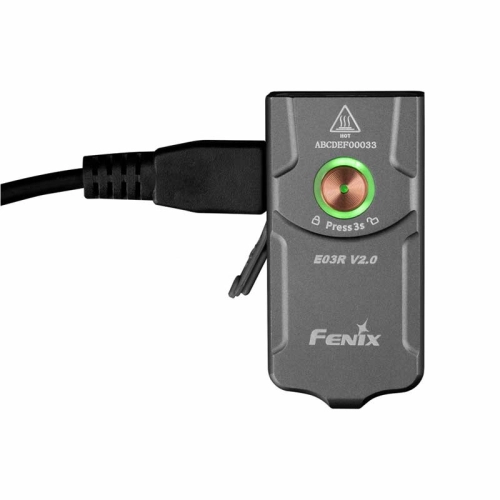 Fenix E03R V2.0 szara - 500 lm