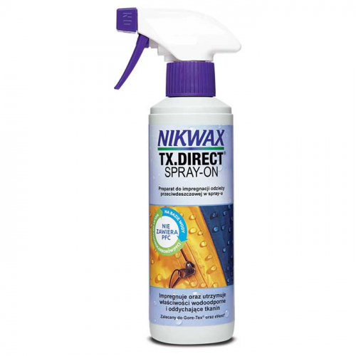 impregnat do odzieży nikwax direct spray on pojemności 300ml