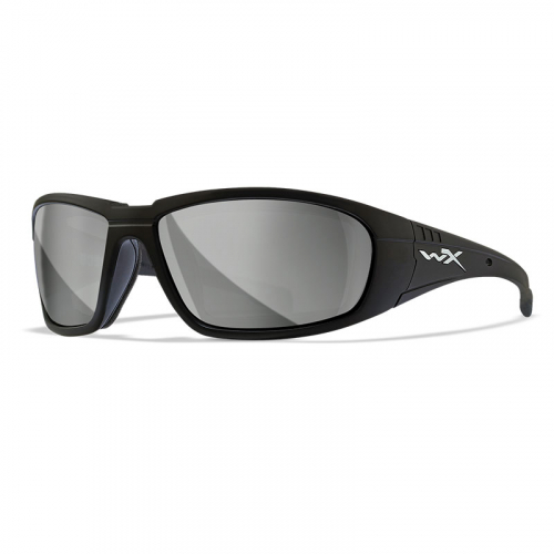 Wiley X BOSS - Grey Silver Flash Matte Black Frame