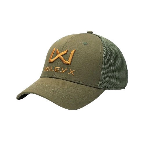 Cap Olive Green Tan WX/Wiley X Logo